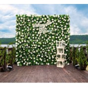 Country Wedding Arch With Hatns