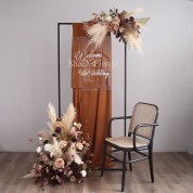 Rustic Wedding Buffet Table Decorations