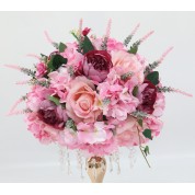 Orange And Pink Flower Arrangements