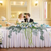 Poinsettia Elegance Table Runner