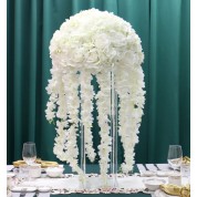 All White Flower Wedding Bouquets