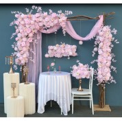 Wedding Party Backdrop Stands