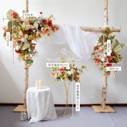 White Wedding Top Table Flowers