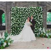 Country Wedding Arch With Hatns