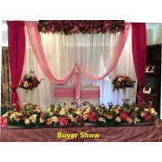 Roman Themed Party Flower Arrangements