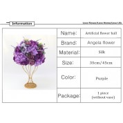 Purple Outdoor Flower Arrangements