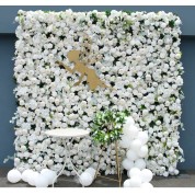 White Wedding Backdrop Curtains