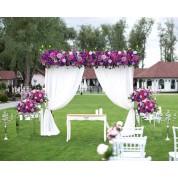 Indian Wedding Reception Flower Decorations