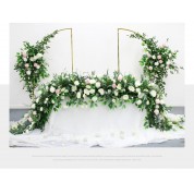 Wedding Ceremony Flower Backdrop