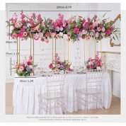 Flower Arrangement In A Punch Bowl