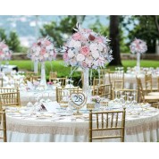 Navy Table Runner For Rounde