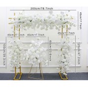 White 24x96 Table Runner