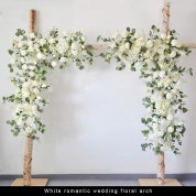 Cream And Brown Flower Curtains