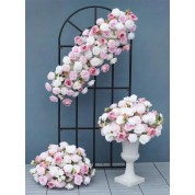 Large White Flower Wall Decor