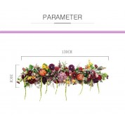 Artificial Flowers Wall Hanger