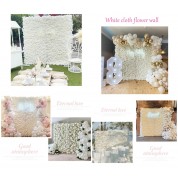 Cream White Wedding Decor