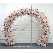 S07705 Champagne Flower Over The Door Wall Décor