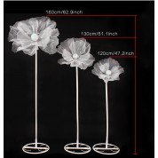 Large Martini Glass Flower Arrangement