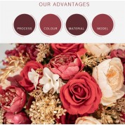 Artificial Rose Flower Wedding Bouquet