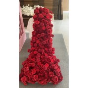 Christmas Artificial Flower Wreath