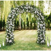 Faux Lemon And Flower Arrangement