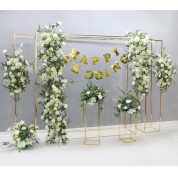 Cream Colored Silk Flower Arrangements