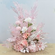 Gray And Pink Wedding Decorations