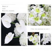 White Tulips Artificial Flowers