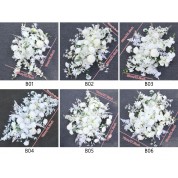 Silver Artificial Flower Arrangements