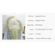 Artificial Flowers For Backdrop Decoration