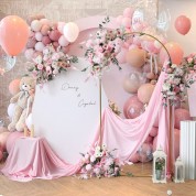 Criss Cross Wedding Backdrop