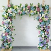 Wedding Welcome Sign Diy Fake Flower Arrangement