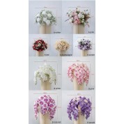 Artificial White Gladiolus Flowers