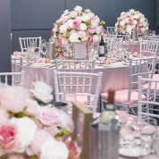 Dusty Rose Sheer Table Runner