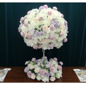 Large Flowing Church Flower Arrangements