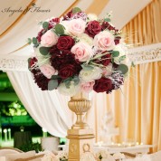 Purple Flower Wedding Arch