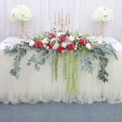 Flowers For Wedding Entrance Table