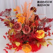 Fall Wedding Aisle Decor