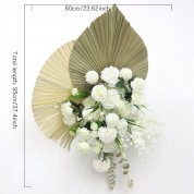 White Wedding Top Table Flowers