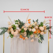 Orchid Flower Arrangements In Tall Vass For Weddings