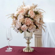 Burlap Table Cloths Flowers