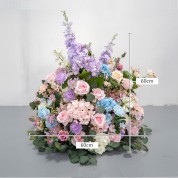 Cloche Flower Arrangements With Stand