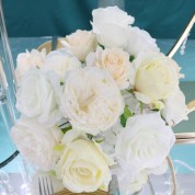 Peony Wedding Table Flowers