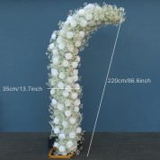 Faux White Flower Arrangements