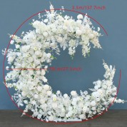 Doube Copper Wedding Arch Round