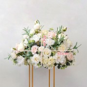 Champagne Chiffon Table Runner