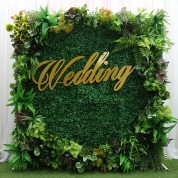 Artificial Wall Fern Plant