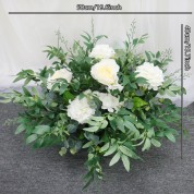 Black Grey And White Artificial Flowers