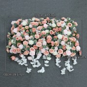 Cut Flowers On A Table Background