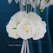 Navy Blue Roses Artificial Flowers